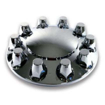Picture of CHROME PLASTIC 285mm PCD FRNT AXLE COVER - ACF28500S