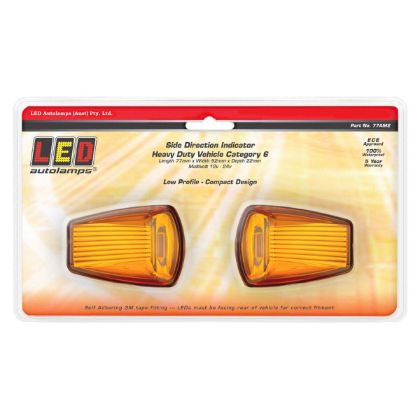 Picture of PKT 2 LED S/DIRECTION IND LAMP 9-32V CATEGORY 6, 30cm CABLE - L77AM2