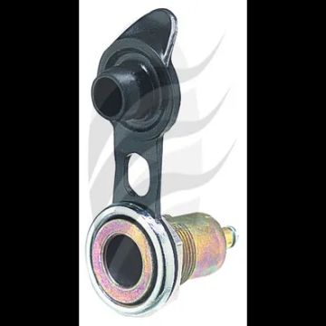 Picture of SOCKET 2 POLE 8a @ 12V W/COVER 19mm DIAMETER MOUNT - H4915