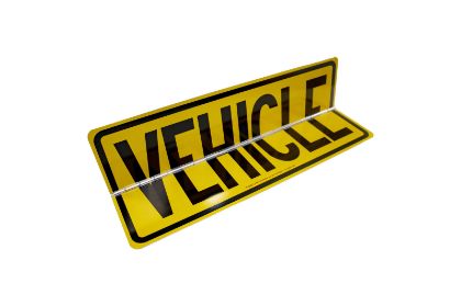 Picture of Long Vehicle 2 Pce Hinged Alum (Equal) - 130.0054