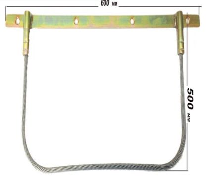 Picture of WIRE ROPE ANTI SAIL BRACKET 20IN DROP - WBAS24