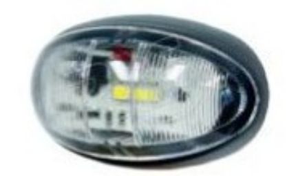 Picture of SM65 Series Clear Lens Front Clearance LED Marker - FM65CLEDB