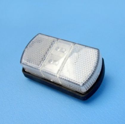 Picture of Clear LED Front Clearance Lamp with Reflectors - Blister - FM8CLEDB