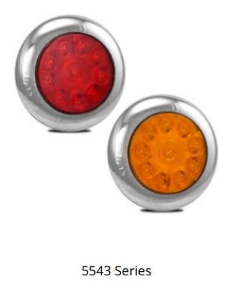 Picture of REVER LED 12V WHITE ROUND CHROME - L5543W