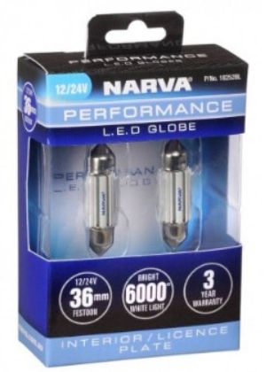 Picture of 12/24V 36MM FESTOON LED GLOBES - N18252BL