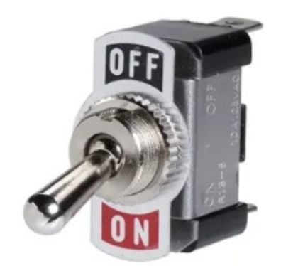 Picture of Switch Toggle Off/On Metal - N60060BL