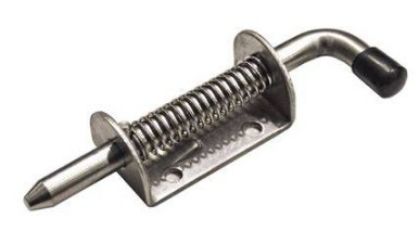 Picture of BOLT SPRING LOADED ZINC PLATE - SB12ZPB