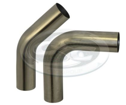Picture of EXHAUST BEND 5" 90 DEGREE MILD STEEL - SB50090
