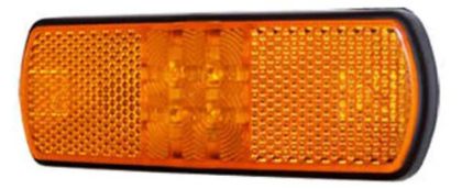 Picture of AMBER SLIMLINE : LED SIDE MARKER WITH REFLECTIONS - SM50ALED