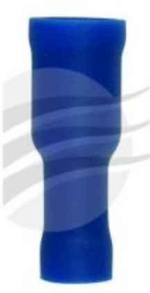 Picture of BULLET TERMINAL FEMALE 10 PK BLUE 4MM WIRE - TE4925BL