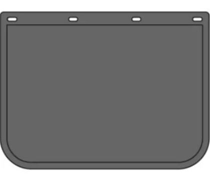 Picture of MUDFLAP 24W X18D BLACK - 18X24B