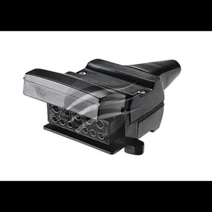 Picture of 12 PIN FLAT TRAILER SOCKT WITH N/O REED SWITCH - TP2046