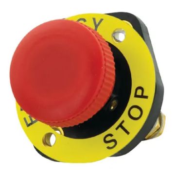 Picture of EMERGENCY STOP SWITCH 12-48V 150amp CONT, 1,000amp INTERMIT 2x M8 TERMS IP66 - SW0130