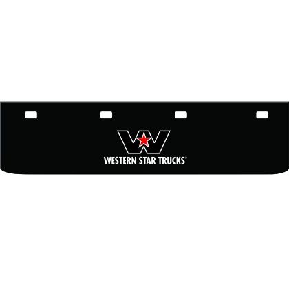 Picture of WESTERN STAR BLACK WITH WHITE 6X24 - 462014006B