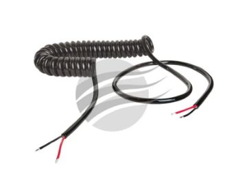 Picture of SUZI COIL 2 CORE CABLE 4.6m NO PLUGS 1m LONG TAIL 2x 6mm2 WIRES 50-80amps TRAIL-LINK - 100-124-6MM